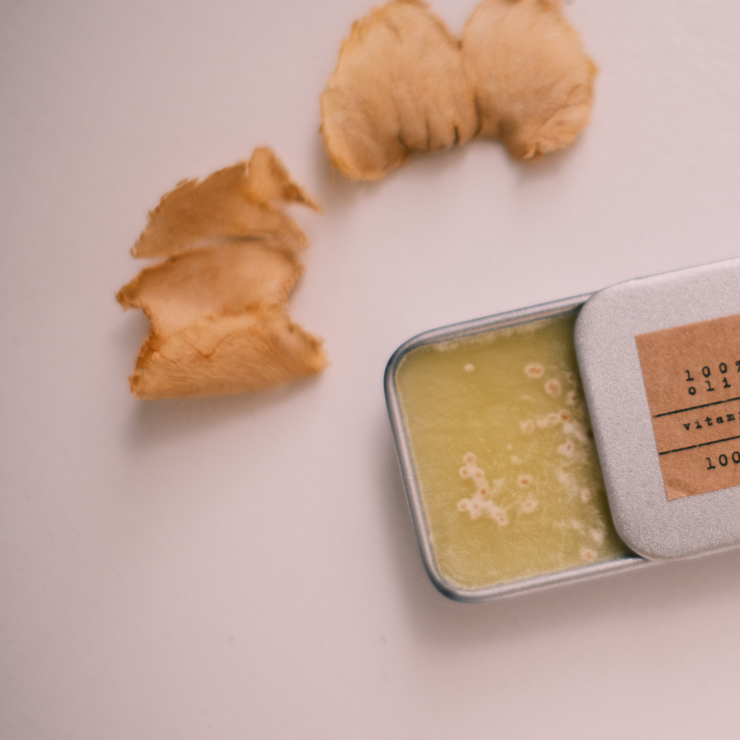 Extra Virgin Olive Oil lip balm tin