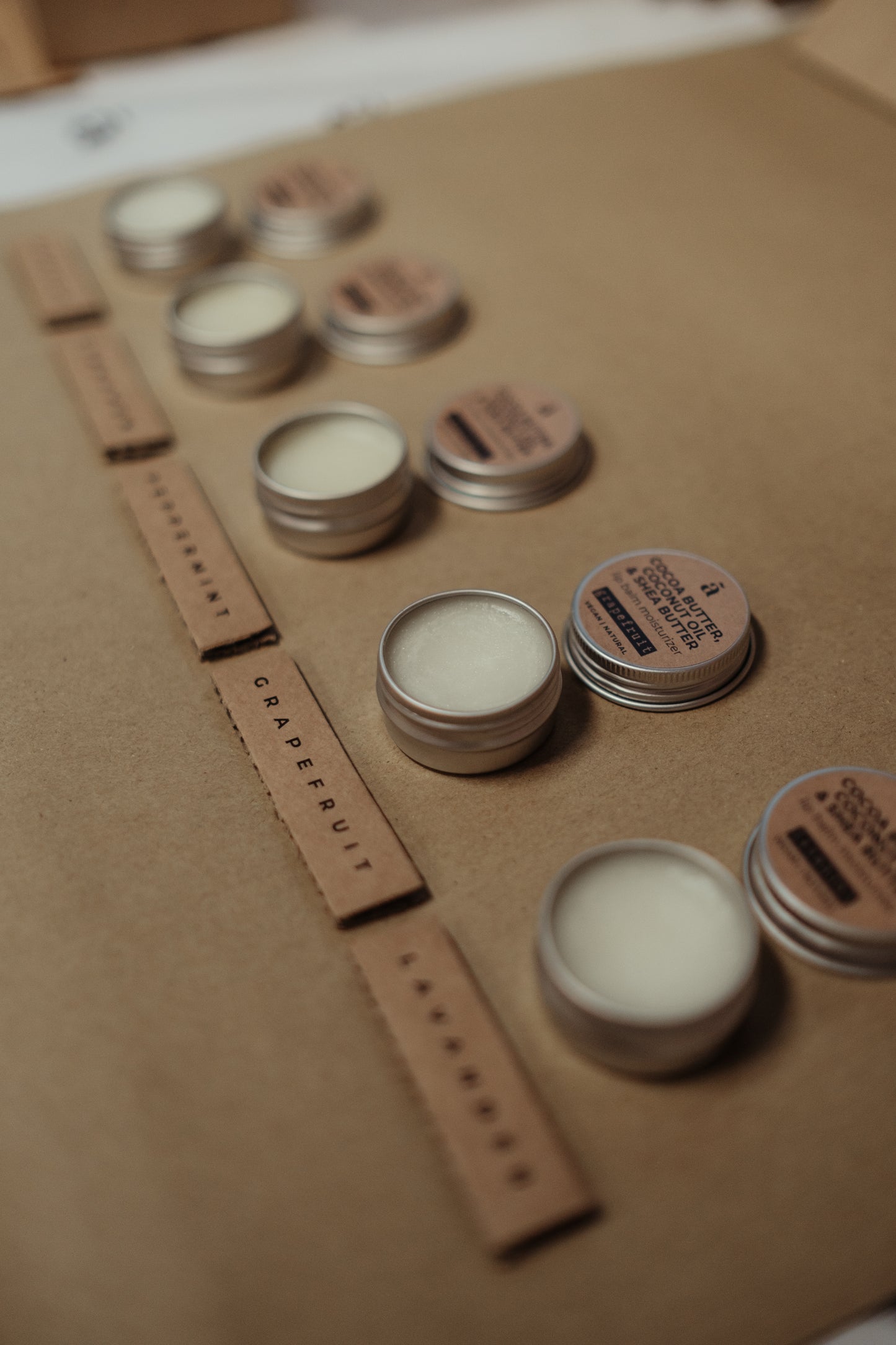 Cocoa/Coconut Lip Balms