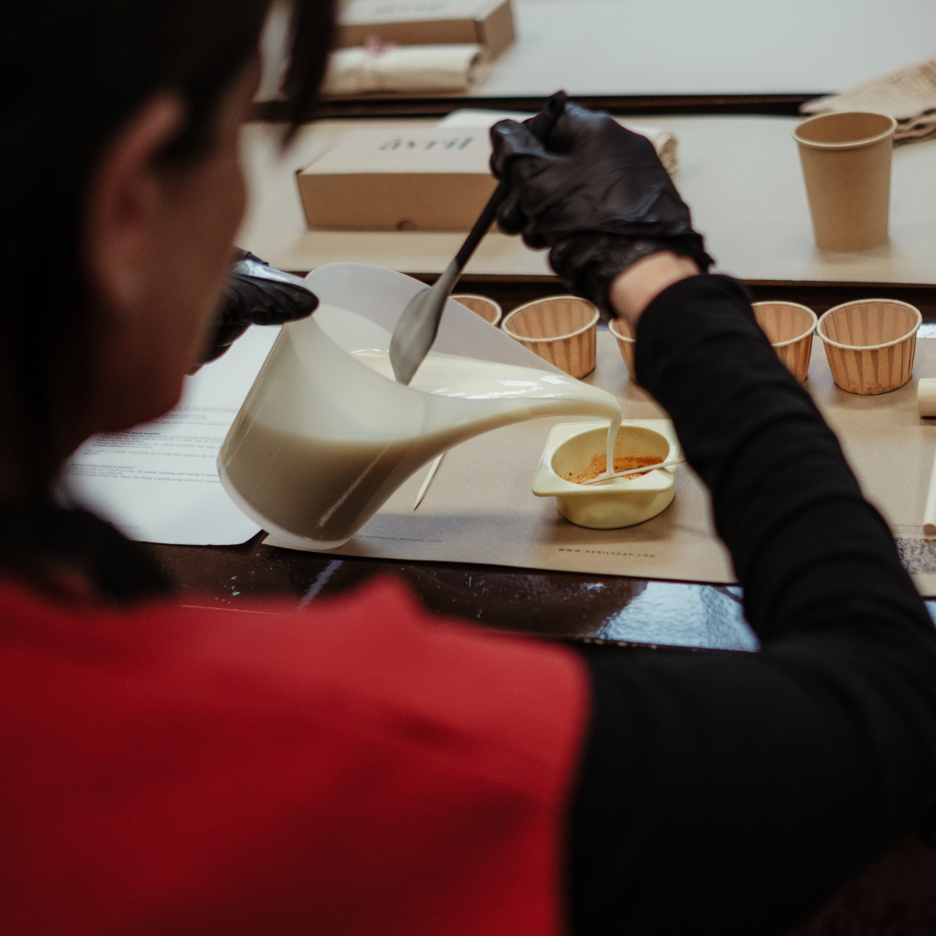 Soap Making Workshop Session