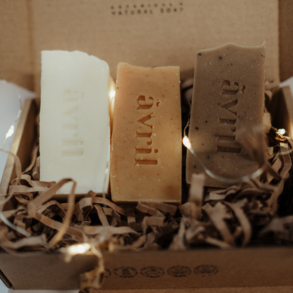 World Vibes Soap Gift Set | 3 Artisan Soaps + Natural Loofah Bag