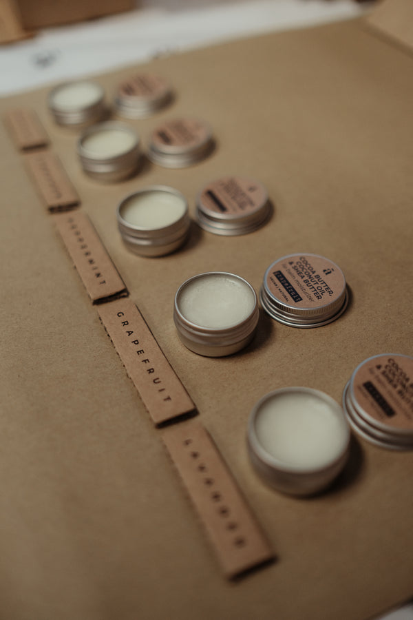 Cocoa/Coconut Lip Balms – Avril